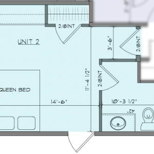 Room 202 – King Room